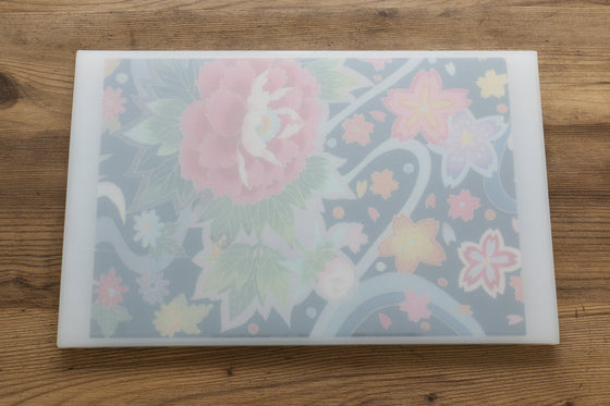 Cutting Board - Kaga Yuzen Print - Seisuke Knife