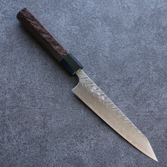 Yoshimi Kato SG2 Hammered ( V ) Kiritsuke Petty-Utility 150mm Wenge Handle - Seisuke Knife