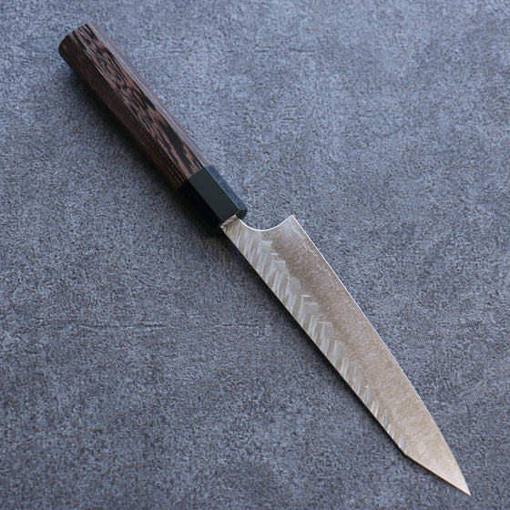 Yoshimi Kato SG2 Hammered ( V ) Kiritsuke Petty-Utility 150mm Wenge Handle - Seisuke Knife