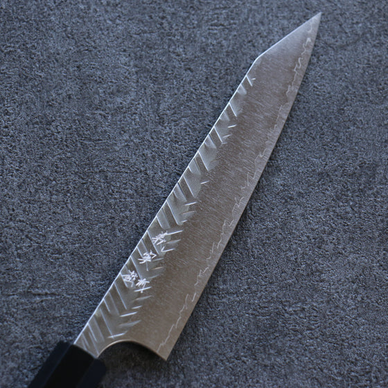 Yoshimi Kato SG2 Hammered ( V ) Kiritsuke Petty-Utility 150mm Wenge Handle - Seisuke Knife