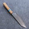 Yu Kurosaki Fujin SG2 Hammered Bunka 165mm Olive tree(ferrule: Turquoise) Handle - Seisuke Knife - Slide 2