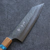 Yu Kurosaki Fujin SG2 Hammered Bunka 165mm Olive tree(ferrule: Turquoise) Handle - Seisuke Knife - Slide 3