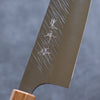 Yu Kurosaki Fujin SG2 Hammered Bunka 165mm Olive tree(ferrule: Turquoise) Handle - Seisuke Knife - Slide 5