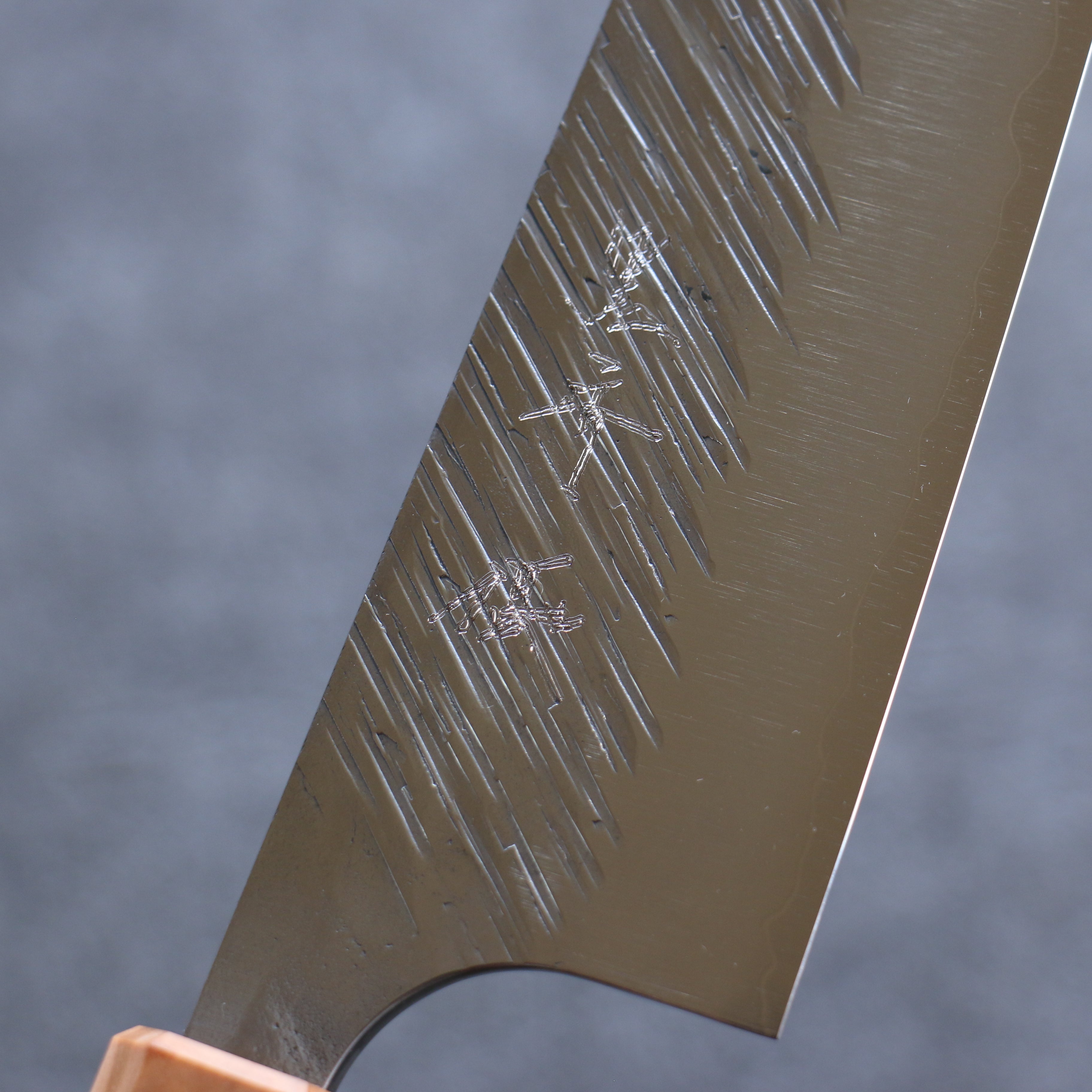 Yu Kurosaki Fujin SG2 Hammered Gyuto 210mm Olive tree(ferrule: Turquoise) Handle - Seisuke Knife