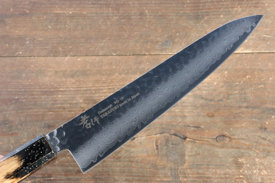 Sakai Takayuki VG10 33 Layer Damascus Gyuto 210mm with Live Oak Lacquered (Kokushin) Handle - Seisuke Knife