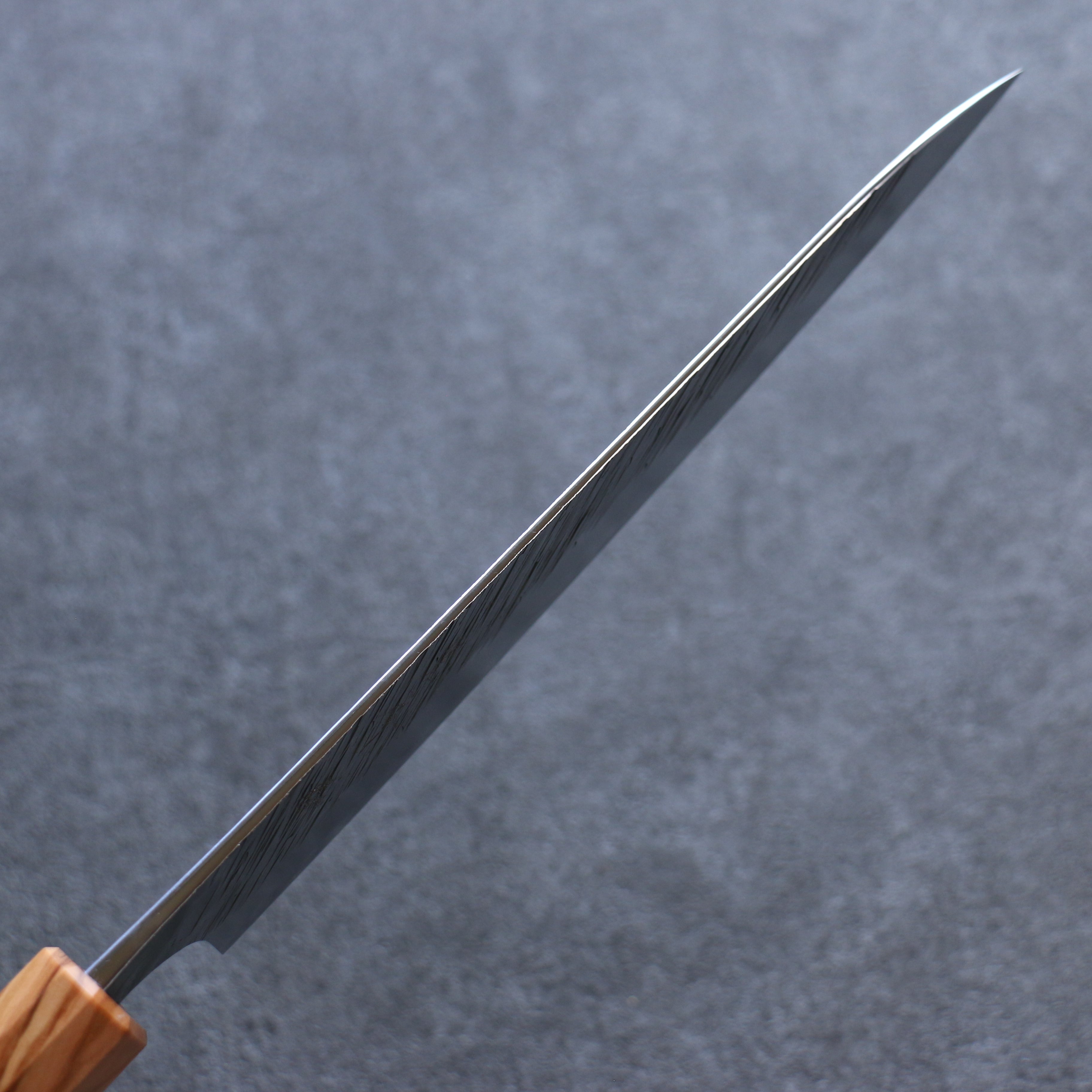 Yu Kurosaki Fujin SG2 Hammered Gyuto 210mm Olive tree(ferrule: Turquoise) Handle - Seisuke Knife