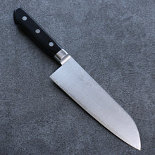  Seisuke VG10 Damascus Santoku 165mm Black Pakka wood Handle - Seisuke Knife