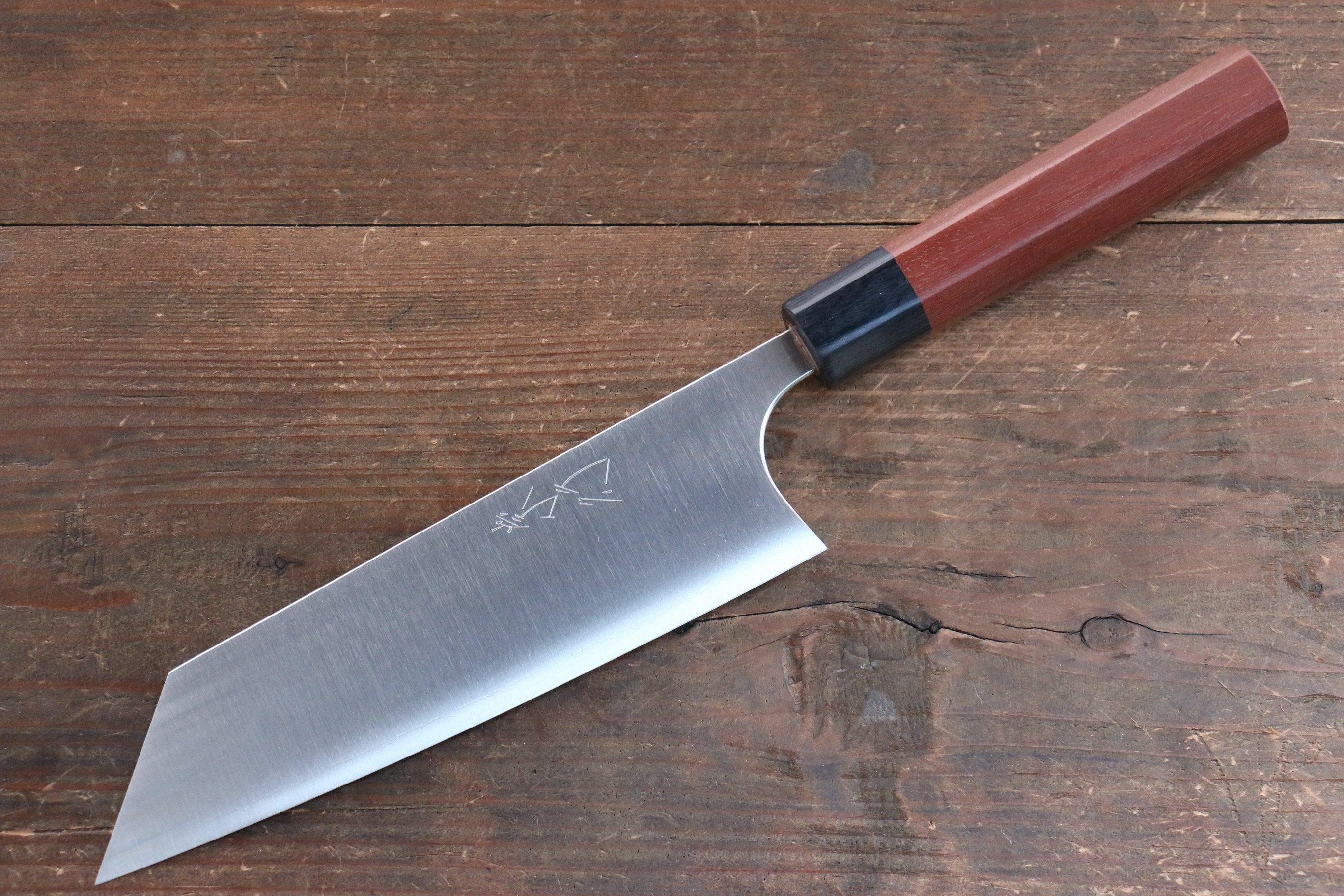 Shibata Takayuki Koutetsu SG2 Bunka  180mm Jarrah Handle - Seisuke Knife