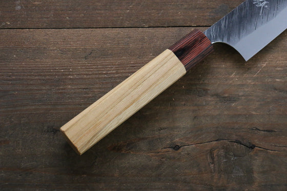 Yu Kurosaki Fujin Blue Super Hammered Sujihiki 270mm Keyaki (Japanese Elm) Handle - Seisuke Knife