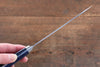 Seisuke Seiun VG10 33 Layer Damascus Petty-Utility 135mm Blue Pakka wood Handle with Sheath - Seisuke Knife - Slide 12