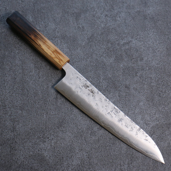 Seisuke SLD Washiji Gyuto 210mm with Burnt Oak Handle - Seisuke Knife