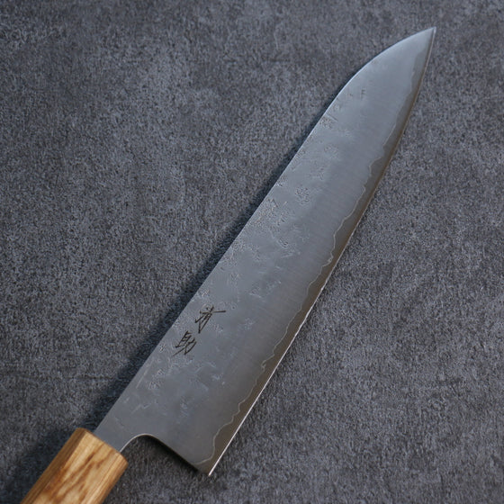 Seisuke SLD Washiji Gyuto 210mm with Burnt Oak Handle - Seisuke Knife