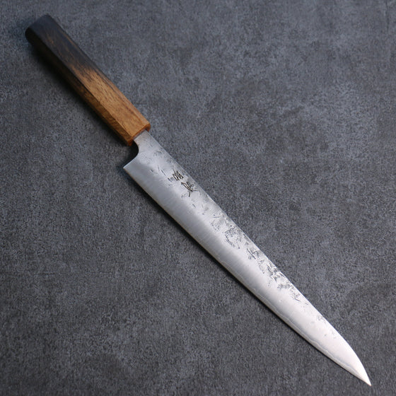 Seisuke SLD Washiji Sujihiki 240mm Burnt Oak Handle - Seisuke Knife