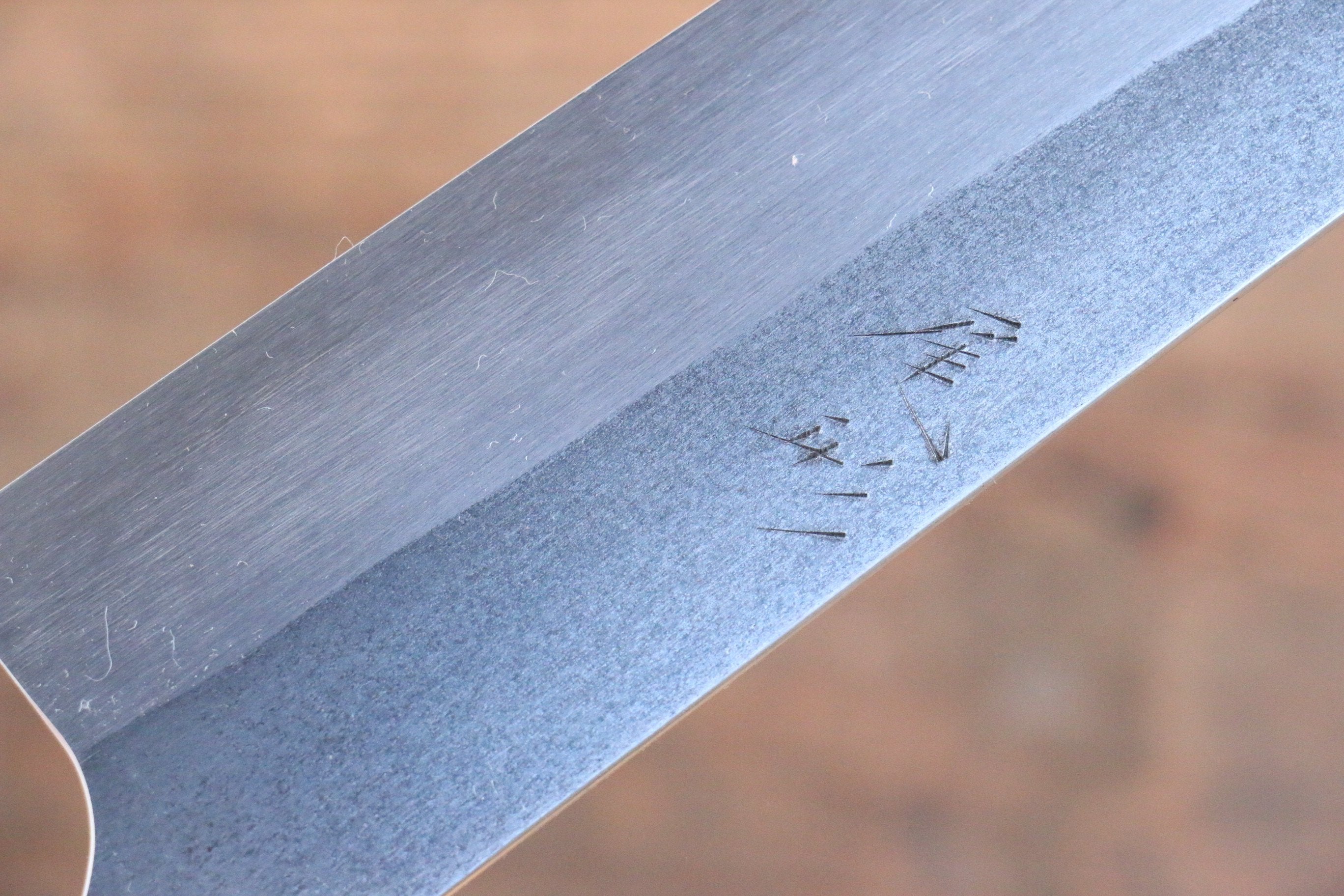 Shungo Ogata SG2 Kurouchi Black Finished Sujihiki 240mm Shitan Handle - Seisuke Knife