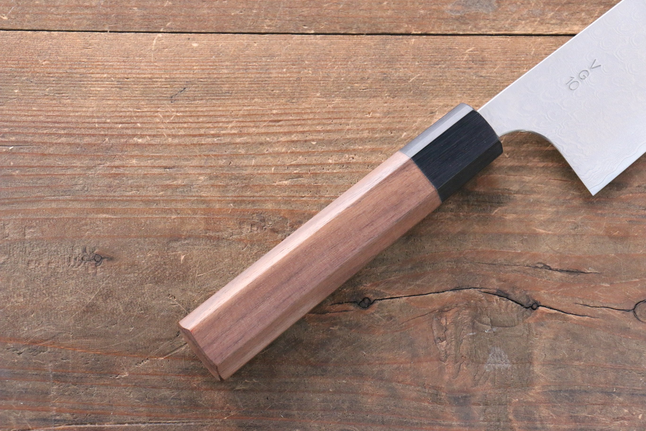 Nao Yamamoto VG10 Black Damascus Bunka 165mm Walnut - Seisuke Knife