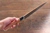 Nao Yamamoto SRS13 Black Damascus Gyuto 210mm Cherry Blossoms Handle - Seisuke Knife