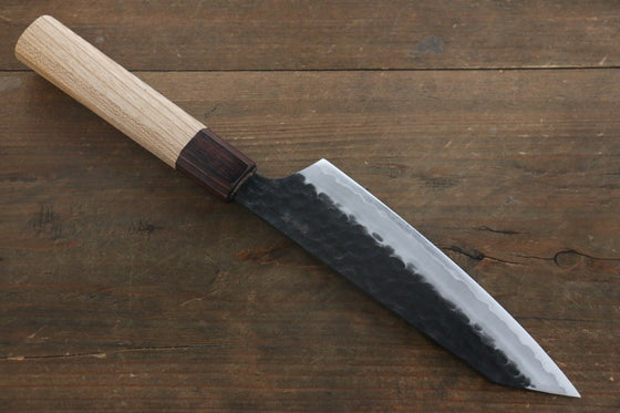 Sakai Takayuki Blue Super Kengata Santoku Japanese Chef Knife 160mm - Seisuke Knife