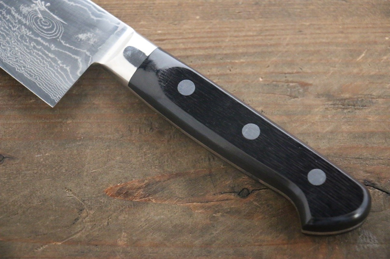 Takayuki Iwai VG10 Fumon Damascus Gyuto Japanese Chef Knife 210mm - Seisuke Knife