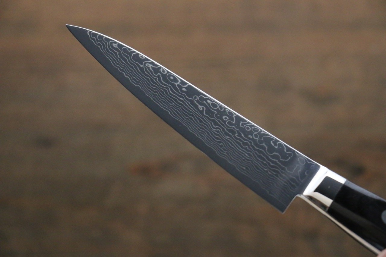 Takayuki Iwai VG10 Fumon Damascus Petty 105mm - Seisuke Knife