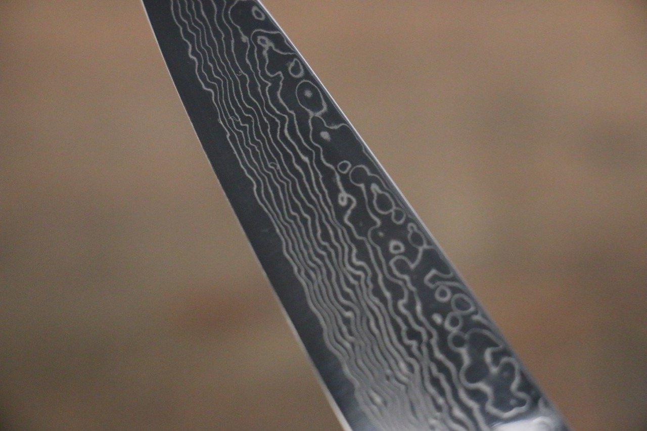 Takayuki Iwai VG10 Fumon Damascus Petty 105mm - Seisuke Knife