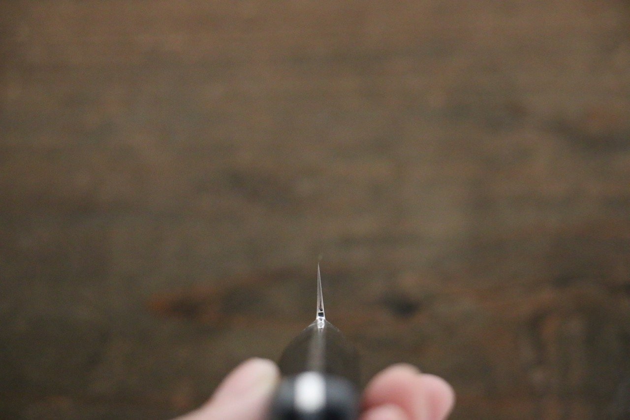 Takayuki Iwai VG10 Fumon Damascus Petty 105mm - Seisuke Knife