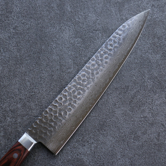 Seisuke VG10 17 Layer Damascus Gyuto 270mm Mahogany Handle - Seisuke Knife