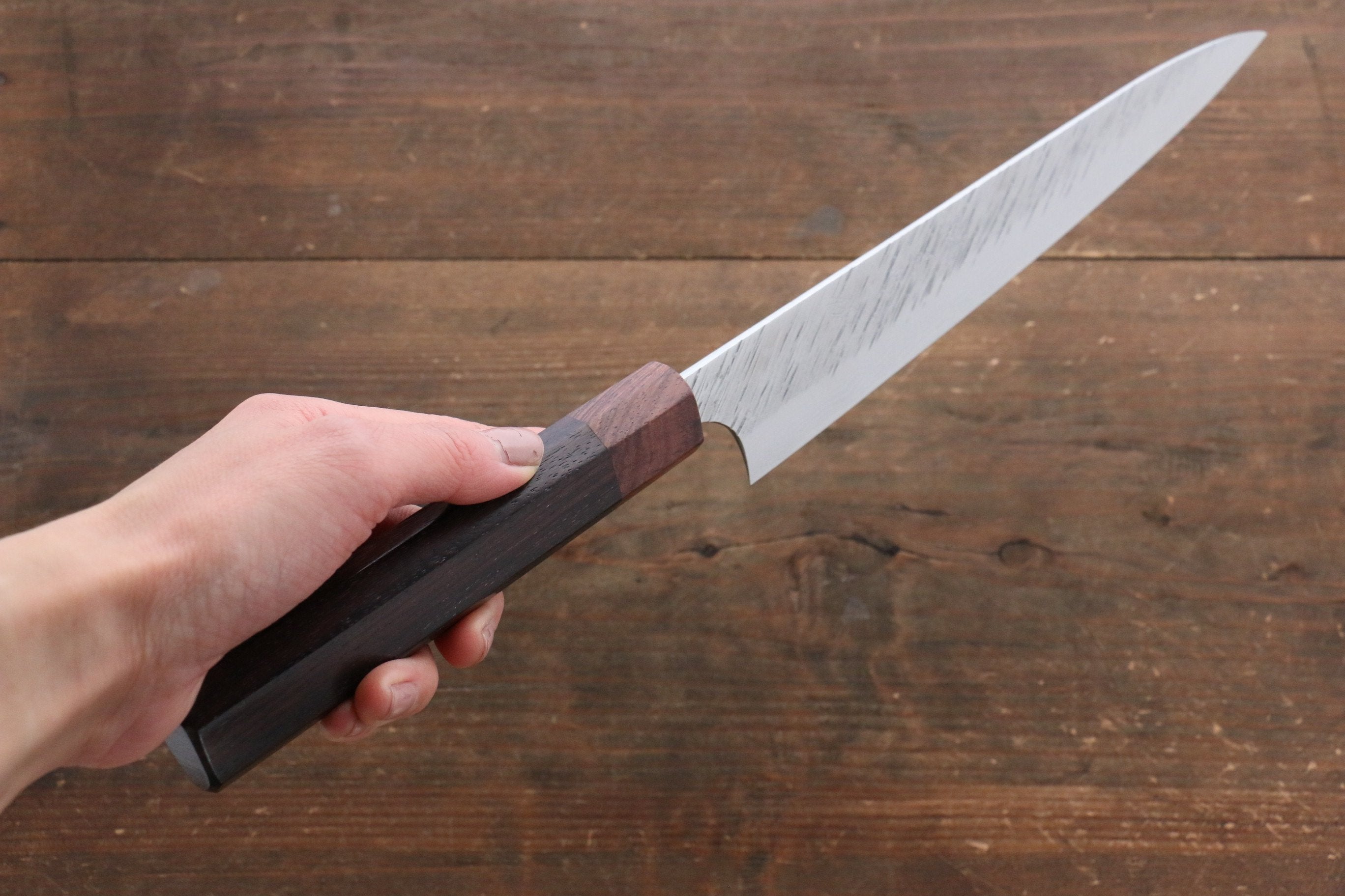 Yu Kurosaki Fujin VG10 Damascus Sujihiki 240mm - Seisuke Knife
