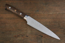  Takeshi Saji SG2 Diamond Finish Damascus Petty-Utility 150mm Ironwood Handle - Seisuke Knife