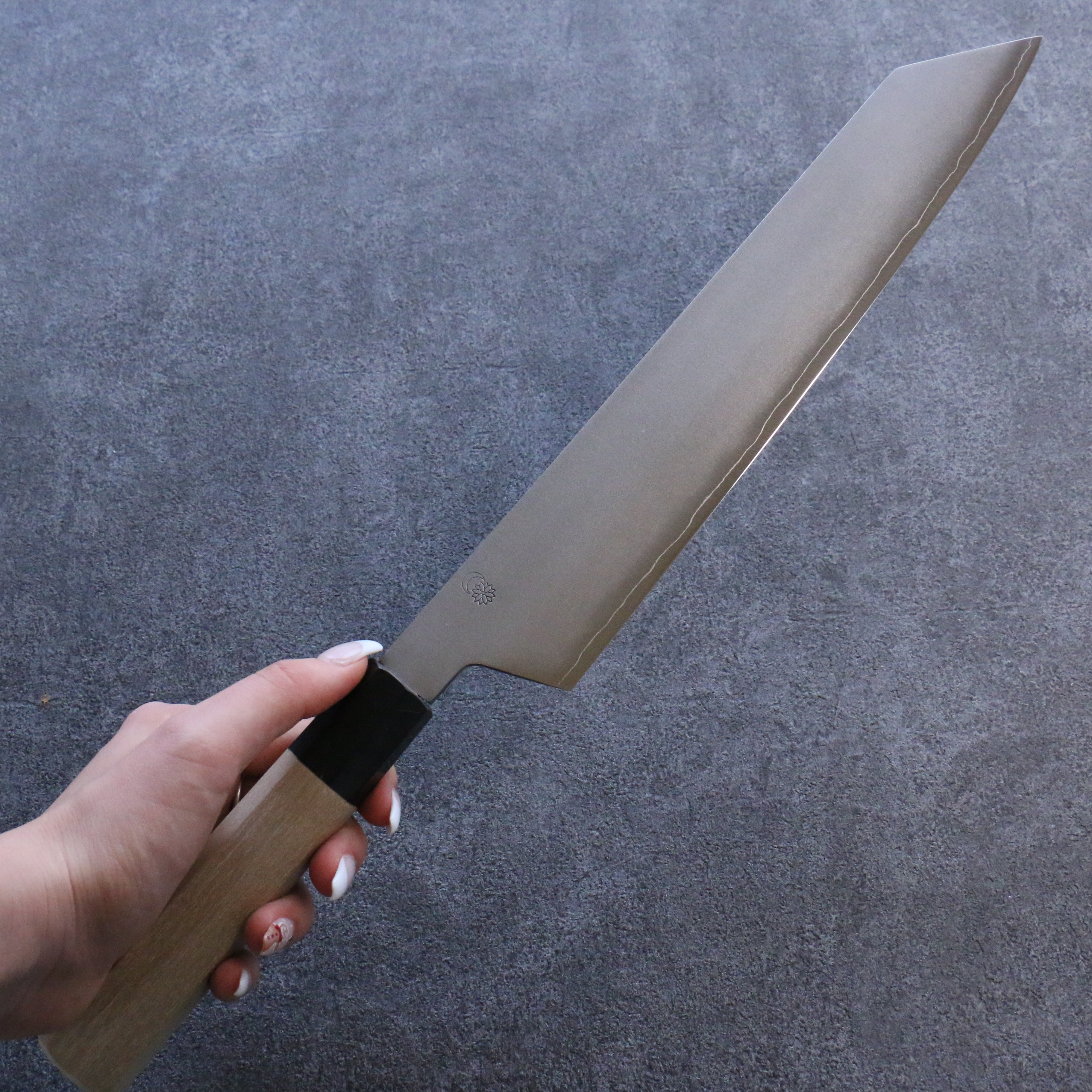 Kikuzuki Silver Steel No.3 Bokashi Kiritsuke Gyuto  270mm Magnolia Handle - Seisuke Knife