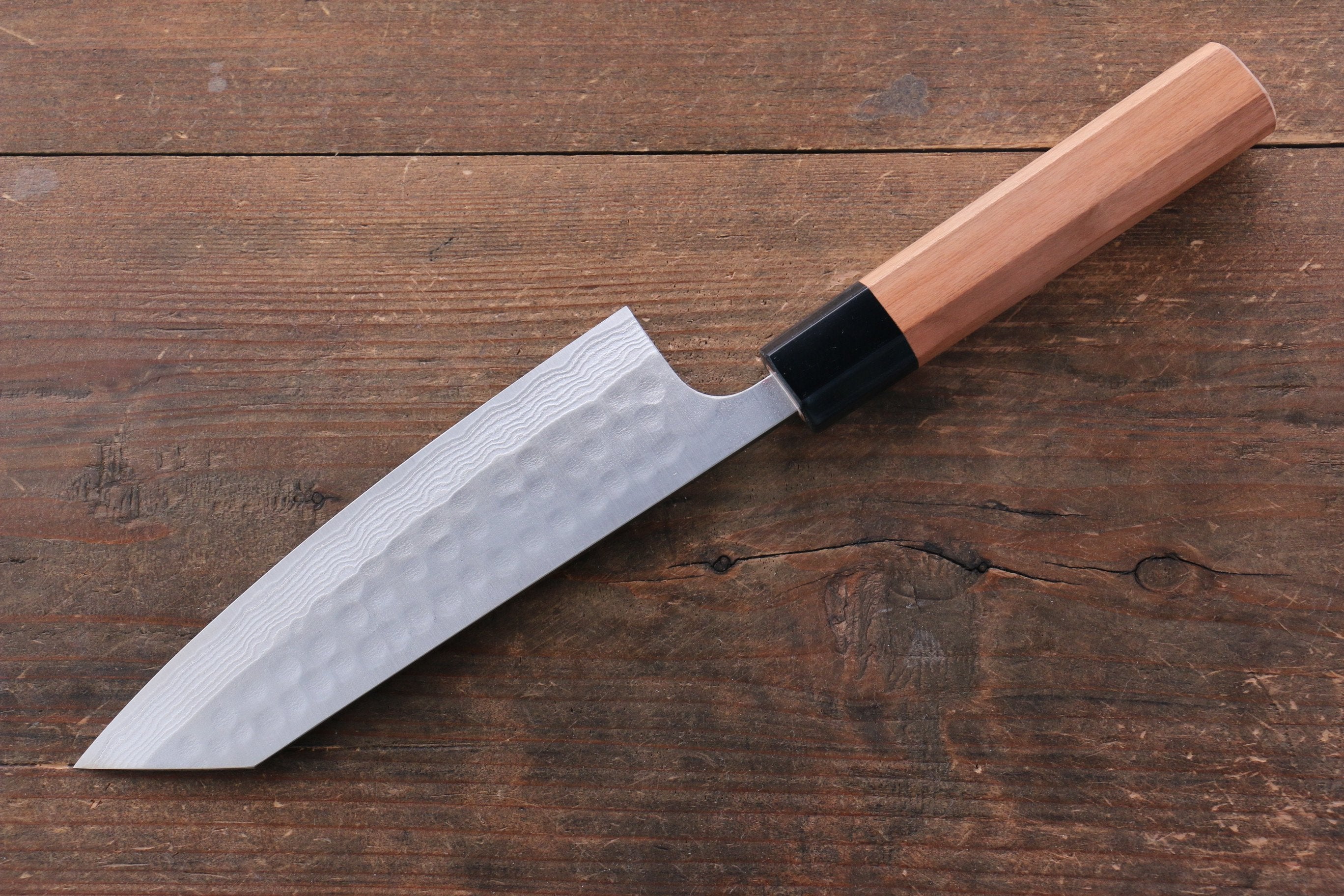Nao Yamamoto SRS13 Black Damascus Bunka 165mm Cherry Blossoms - Seisuke Knife