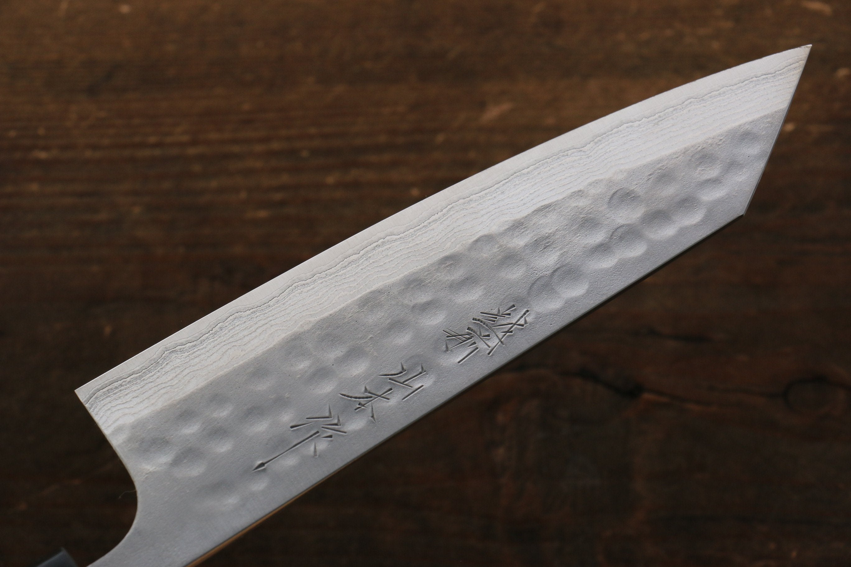 Nao Yamamoto SRS13 Black Damascus Bunka 165mm Cherry Blossoms - Seisuke Knife