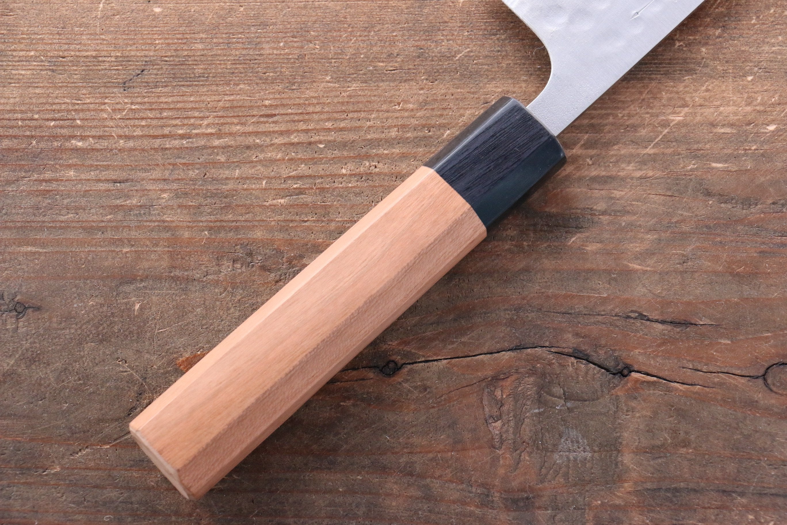 Nao Yamamoto SRS13 Black Damascus Bunka 165mm Cherry Blossoms - Seisuke Knife