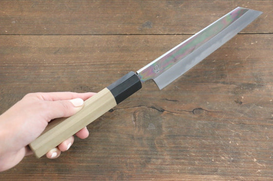 Choyo White Steel Mirrored Kiritsuke Santoku Japanese Chef Knife 180mm - Seisuke Knife