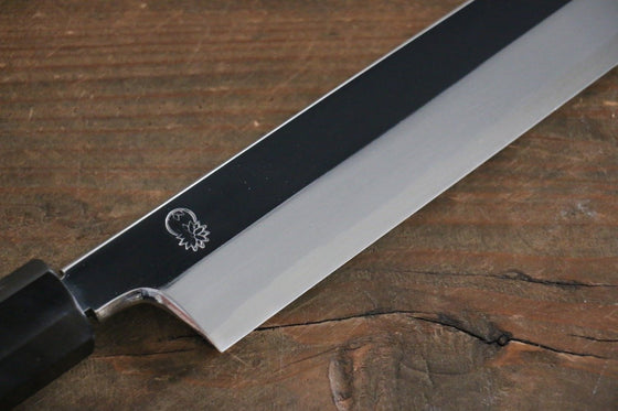 Choyo White Steel Mirrored Finish Kengata Yanagiba 300mm Magnolia Handle - Seisuke Knife