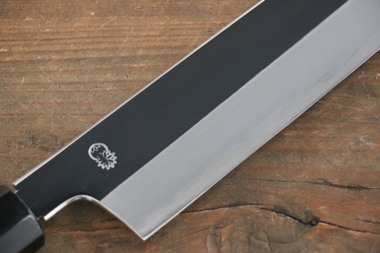 Choyo White Steel Mirrored Kiritsuke Gyuto 240mm Magnolia Handle - Seisuke Knife
