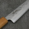 Seisuke SLD Washiji Petty-Utility 135mm Burnt Oak Handle - Seisuke Knife