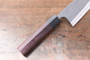 Nao Yamamoto Silver Steel No.3 Nashiji Deba 150mm Shitan Handle - Seisuke Knife
