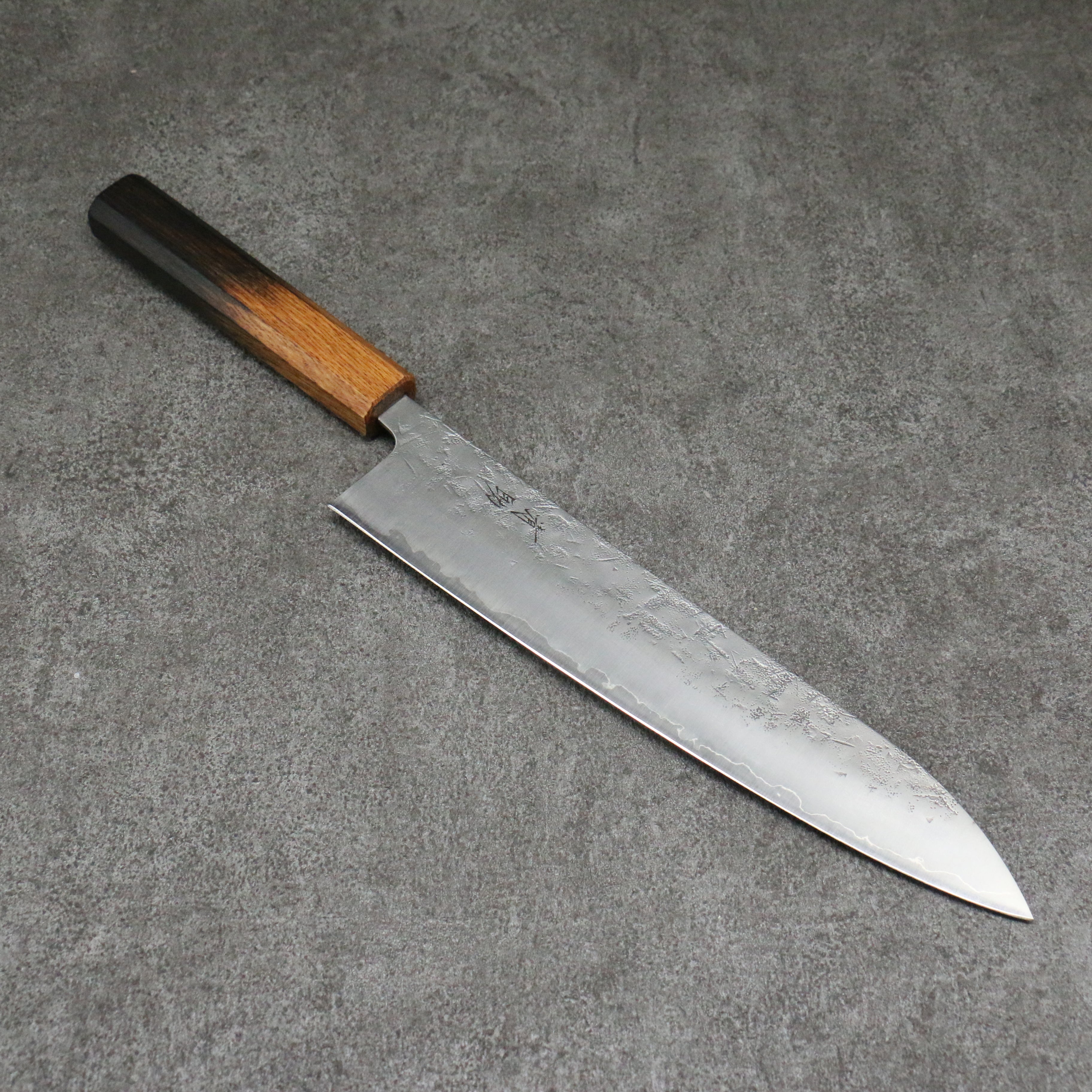 Seisuke SLD Washiji Gyuto 240mm Burnt Oak Handle - Seisuke Knife