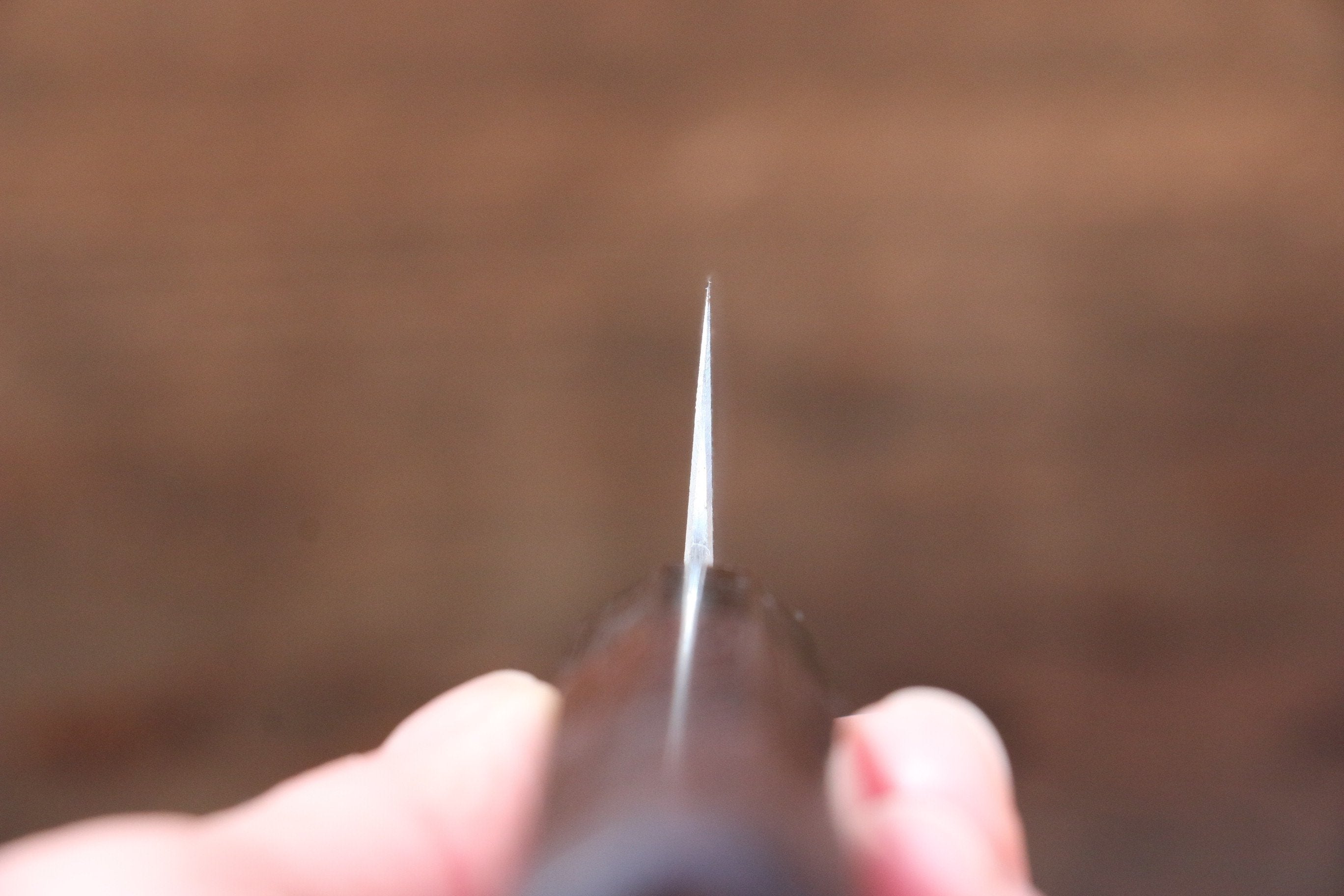 Nao Yamamoto SG2 Black Damascus Petty-Utility 140mm Shitan Handle - Seisuke Knife
