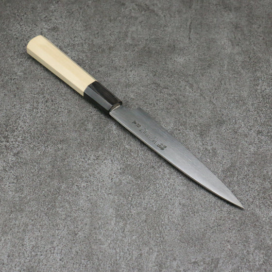 Minamoto Akitada Silver Steel No.3 Kasumitogi Petty-Utility 150mm Magnolia Handle - Seisuke Knife