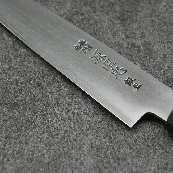 Minamoto Akitada Silver Steel No.3 Kasumitogi Petty-Utility 150mm Magnolia Handle - Seisuke Knife