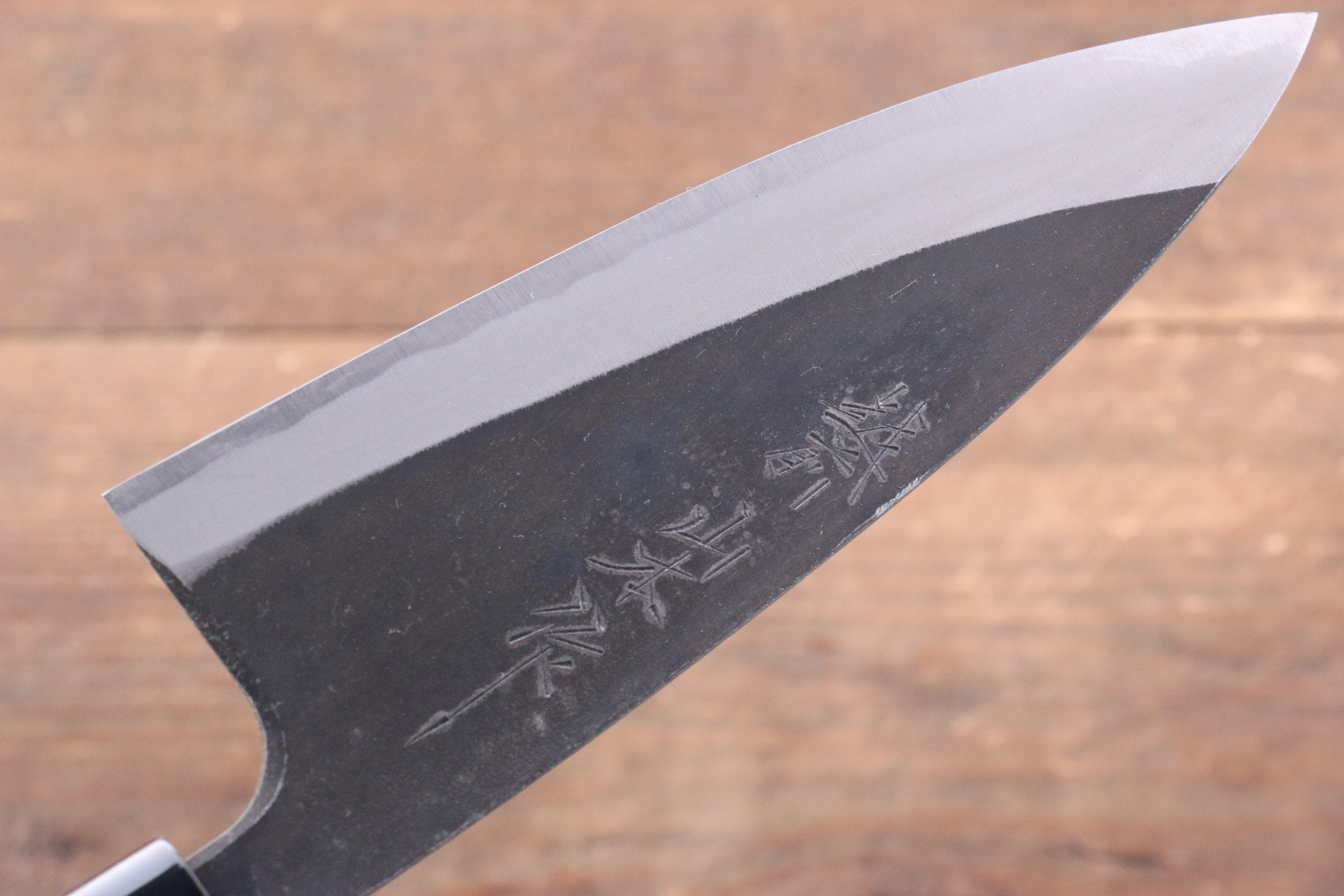 Nao Yamamoto White Steel No.1 Kurouchi Deba 150mm with Bubinga Wood Handle - Seisuke Knife