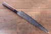 Seisuke AUS10 Damascus Sujihiki 240mm with Shitan Handle - Seisuke Knife - Slide 2