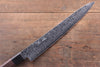 Seisuke AUS10 Damascus Sujihiki 240mm with Shitan Handle - Seisuke Knife - Slide 3