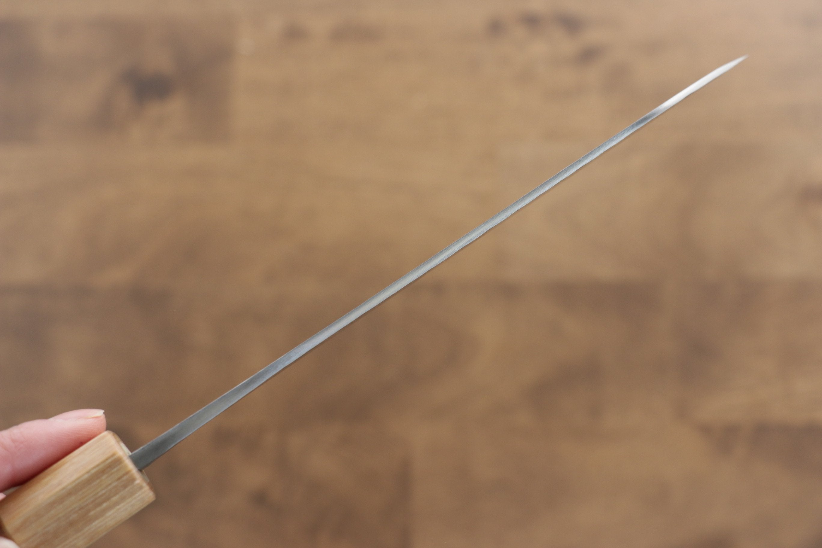 Kunihira VG1 Hammered Santoku 170mm with Morado Handle - Seisuke Knife