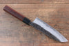 Yu Kurosaki Shizuku Blue Super Hammered Santoku 165mm Shitan Handle - Seisuke Knife