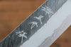 Yu Kurosaki Fujin Blue Super Hammered Santoku 165mm with Shitan Handle - Seisuke Knife - Slide 3