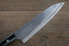 Takeshi Saji Vinno1 Kiritsuke Gyuto 210mm Black Micarta Handle - Seisuke Knife - Slide 3