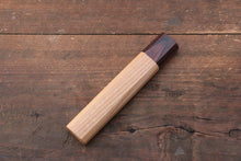  Octagonal Keyaki Elm Knife Handle (Medium) - Seisuke Knife