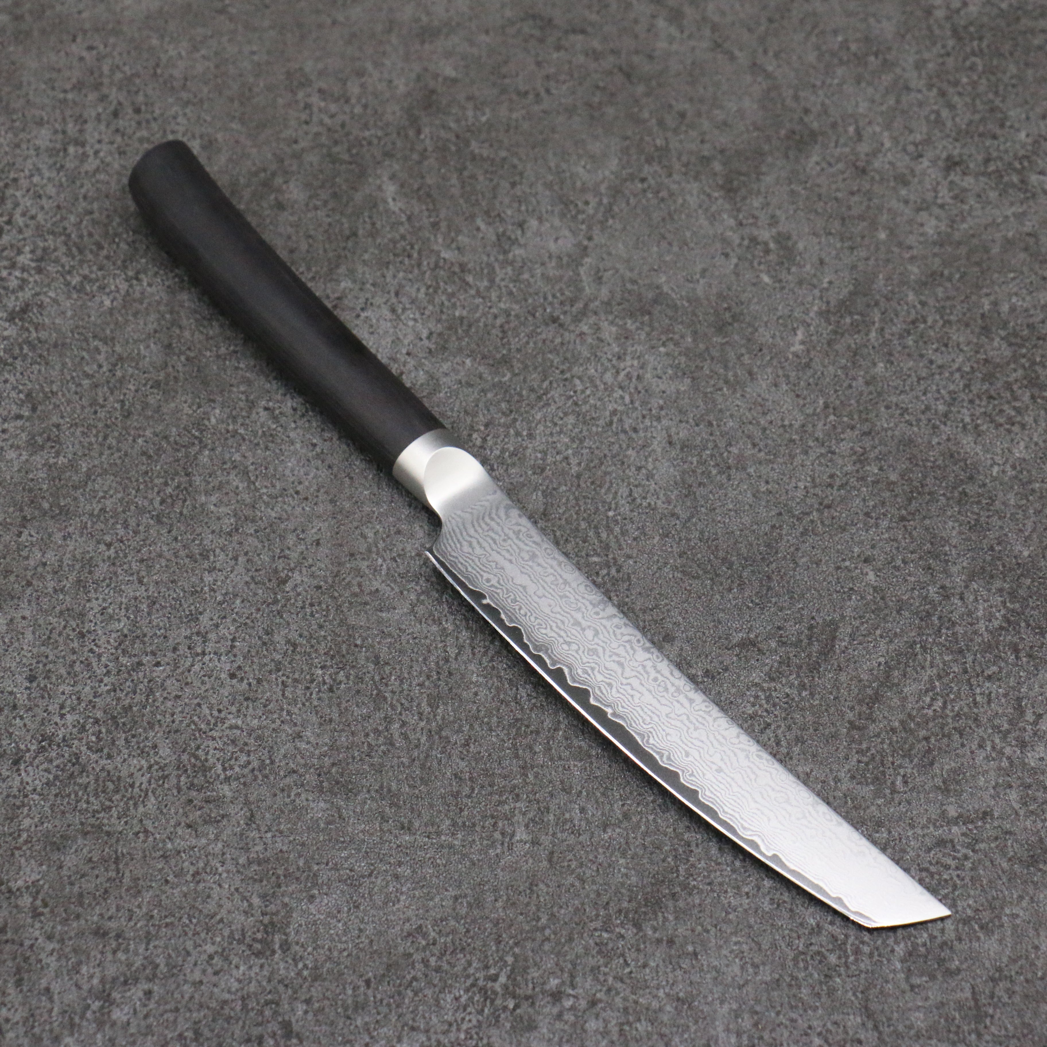 Shizu Set of 4 VG10 Damascus Steak 130mm Black Pakka wood Handle - Seisuke Knife